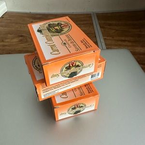 Carrots  soap 3 pieces
